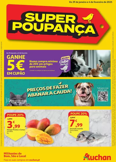 Promoções de Supermercados em Porto | Super Poupança de Auchan | 29/01/2025 - 04/02/2025