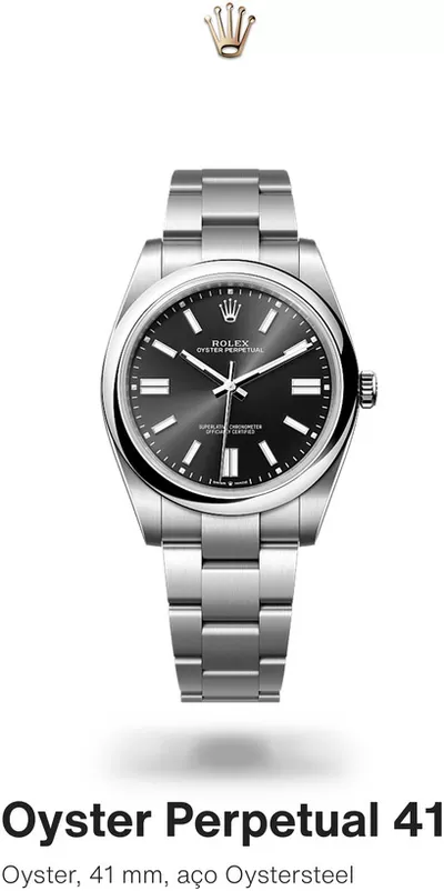 Promoções de Marcas de luxo em Alcochete | Oyster Perpetual de Rolex | 29/01/2025 - 31/12/2025