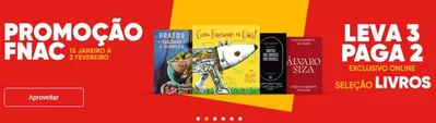 Promoções de Informática e Eletrónica | Leva 3 Paga 2 de Fnac | 29/01/2025 - 02/02/2025