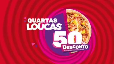 Promoções de Restaurantes em Parede | 50% Desconto de Telepizza | 29/01/2025 - 10/02/2025