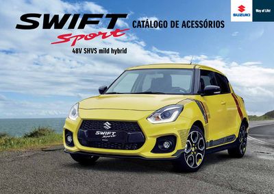 Promoções de Carros, Motos e Peças em Agualva-Cacém | Suzuki Swift Sport Catálogo de acessórios de Suzuki | 03/07/2023 - 03/07/2024