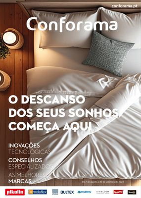 Catálogo Conforama em Vila Nova de Gaia | Descanso 2023 | 24/08/2023 - 31/12/2023