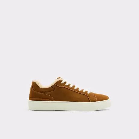 Oferta de Sapatilhas em pele cognac - WILLIO por 89,95€ em Aldo