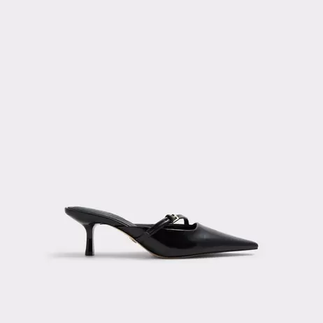 Oferta de Mules em preto, salto em funil - LYNELLE por 89,95€ em Aldo