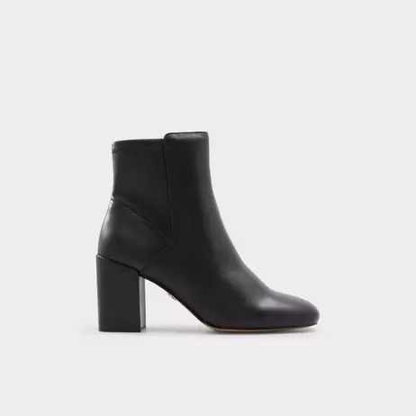 Oferta de Botins em pele preto, salto em bloco - SATORIMINI por 139,95€ em Aldo