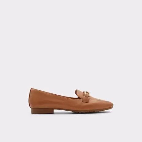 Oferta de Mocassins rasos em pele cognac - CADODER por 89,95€ em Aldo