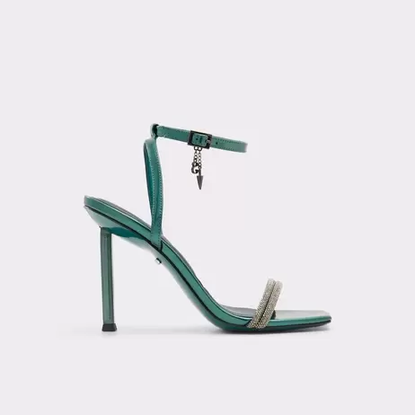 Oferta de Sandálias em verniz verde, salto fino - BEWITCHING por 139,95€ em Aldo