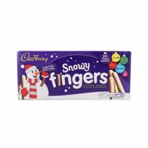 Oferta de Bolachas Cadbury Snowy Fingers 115g  por 3,29€ em Apolónia