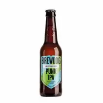 Oferta de Cerveja Brewdog Punk IPA Sem Glúten 33cl  por 2,15€ em Apolónia