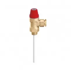 Oferta de Válvula de Segurança Caleffi para Temperatura-Pressão 3/4M 6bar por 34,9€ em Armazéns Reis