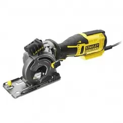 Oferta de Serra Circular de Mão 650W 89mm Stanley FME380K-QS por 109€ em Armazéns Reis