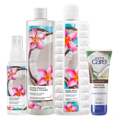 Oferta de Conjunto Aloha Monoi por 12,75€ em Avon