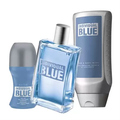 Oferta de Conjunto Individual Blue por 21,99€ em Avon