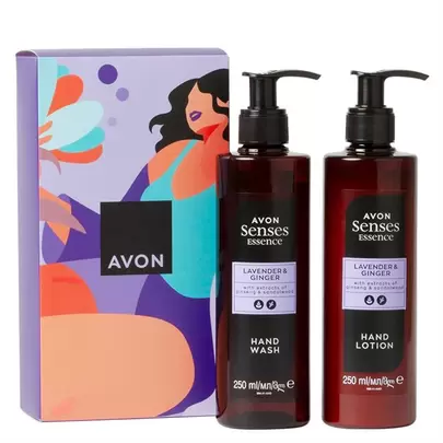 Oferta de Conjunto Lavender & Ginger por 9,99€ em Avon