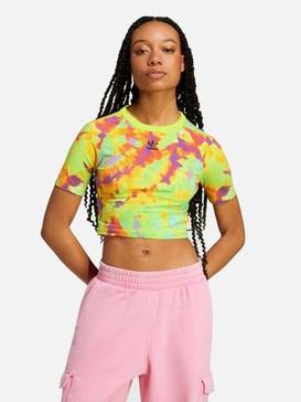 Oferta de T-shirt Adidas Tie-Dyed Baby W Colorida por 32,99€ em Bazar Desportivo