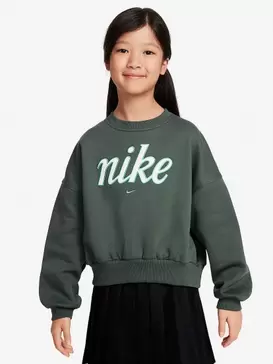 Oferta de Camisola Nike Sportswear Club Fleece Boxy Crew Girls Junior por 40,72€ em Bazar Desportivo