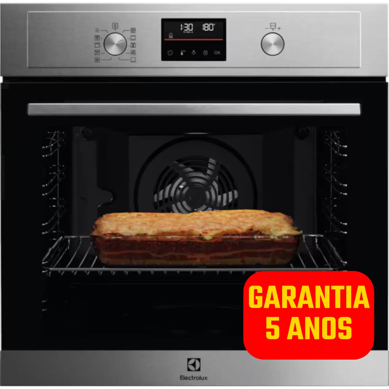 Oferta de Forno ELECTROLUX EOF4P56X INOX - 72 L - Pirolítico por 451€ em BragaJAV