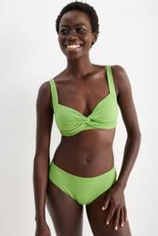 Oferta de Bikini top with knot detail - padded - LYCRA® XTRA LIFE™ por 15,99€ em C&A