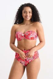 Oferta de Underwire bikini top - bandeau - padded - LYCRA® XTRA LIFE™ por 15,99€ em C&A