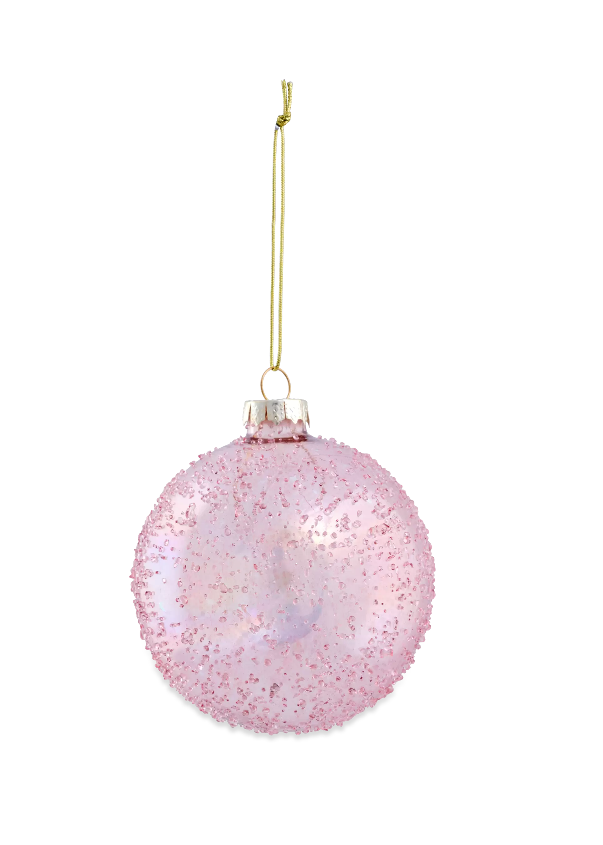 Oferta de FREEZY Bola de natal rosa pêssego por 2,95€ em CASA