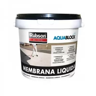 Oferta de Membrana liquida 5 Kg Rubson ml1000 2.096.410 por 38,95€ em Casa Alves