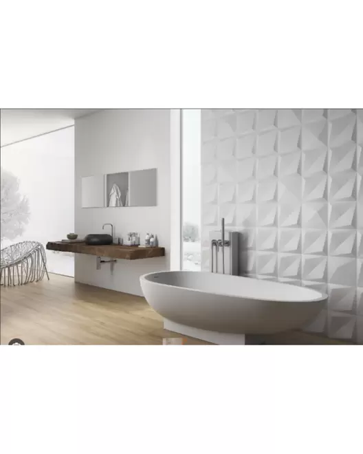 Oferta de UNO 25X25 MEGALOS SHAPES - 187345 ORIGAMI WHITE GLOSS por 27,08€ em Casa Peixoto