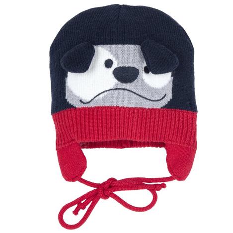 Oferta de Gorro de tricot de lã com cãozinho com proteção de orelhas por 19,99€ em Chicco