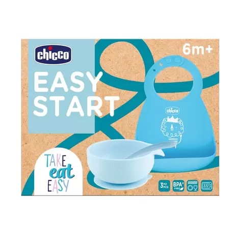 Oferta de Easy Start - Conjunto de Papa de Silicone 6m+ por 27,99€ em Chicco