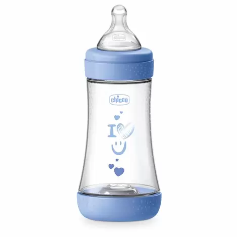 Oferta de BIBERÃO PERFECT 5 240ML FLUXO MÉDIO por 14,99€ em Chicco