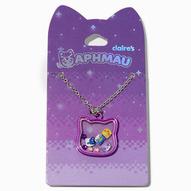 Oferta de Aphmau™ Cat Head Shaker Pendant Necklace por 12,74€ em Claire's