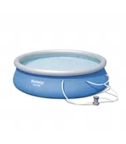 Oferta de Piscina portátil com filtro 305 x 76 - Bestway por 99€ em Contek