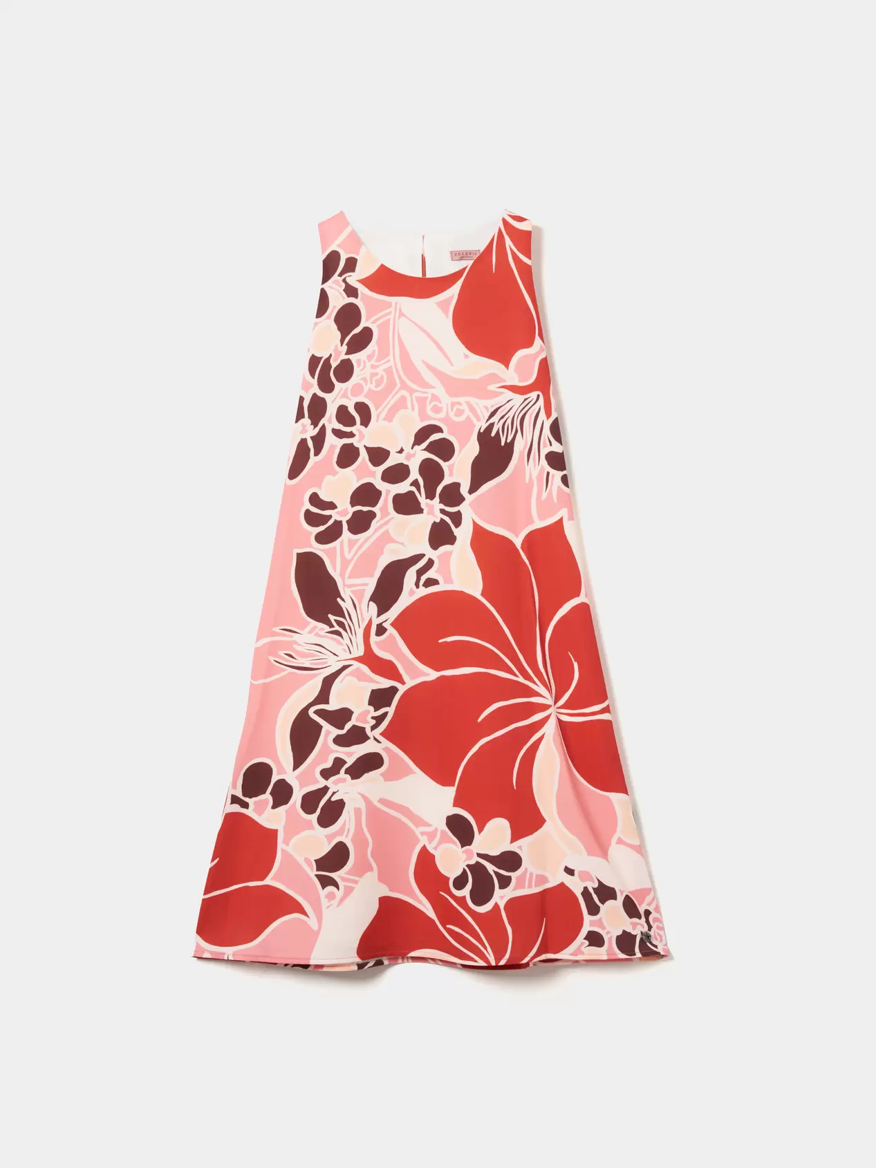 Oferta de Sleeveless floral dress por 64,98€ em Decenio