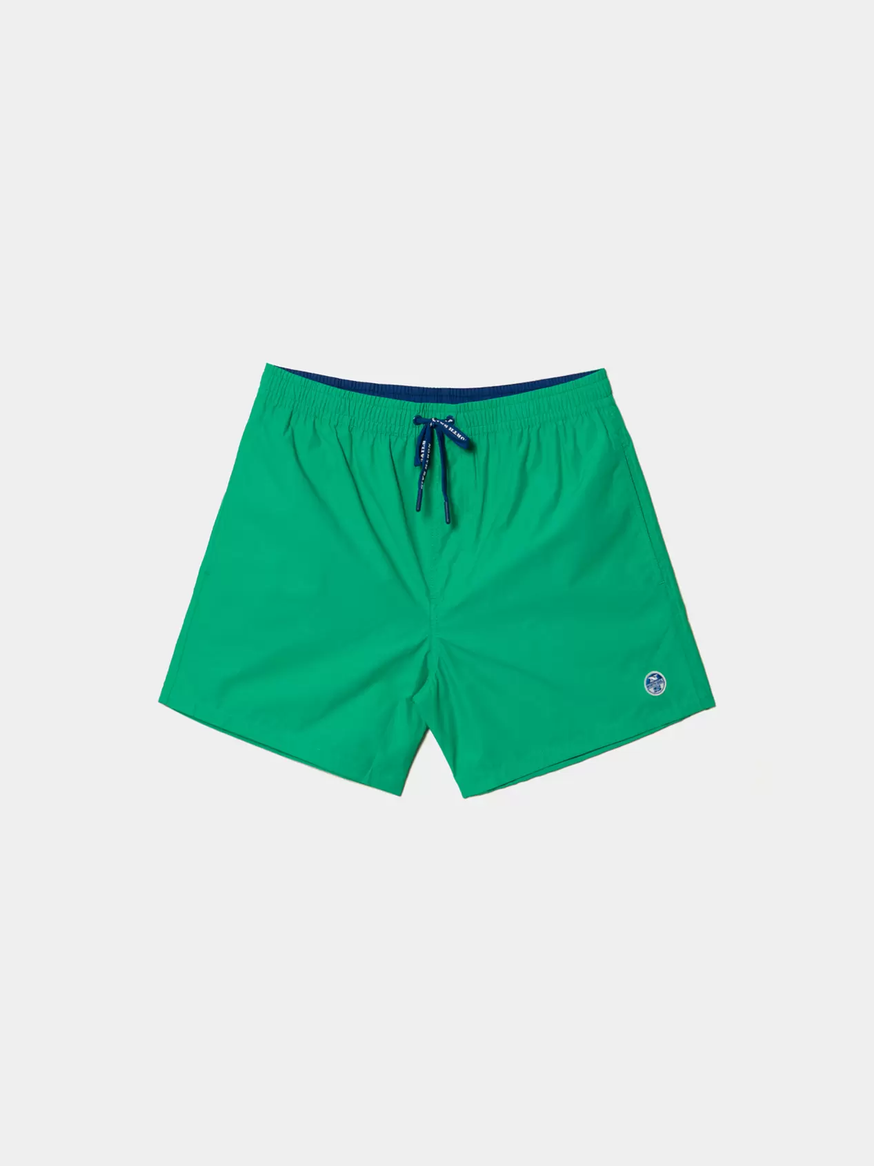 Oferta de Contrast drawstring bathing shorts por 27,5€ em Decenio