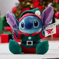 Oferta de Peluche mediano navideño Stitch, Lilo y Stitch por 32,9€ em Disney Store