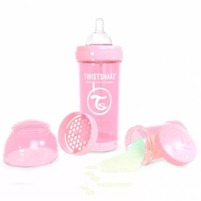 Oferta de Biberão Anticólicos 260 ml Rosa Pastel por 8,99€ em DRIM