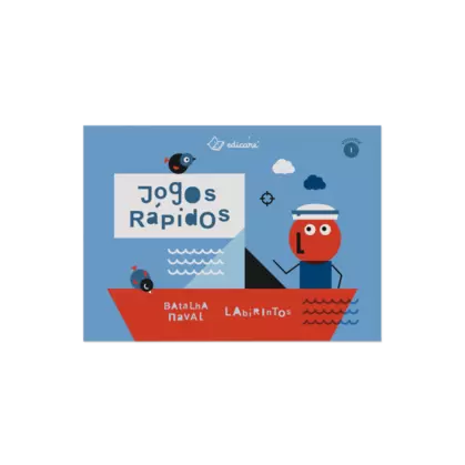 Oferta de JOGOS RÁPIDOS – VOL. I (BATALHA NAVAL + LABIRINTOS) por 7,95€ em Edicare