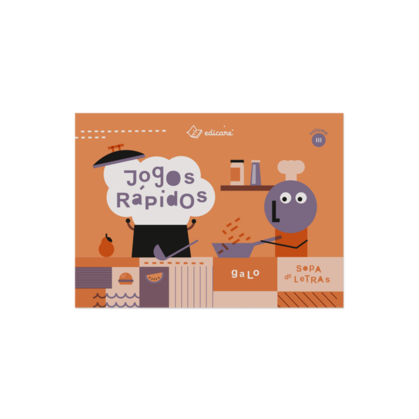 Oferta de JOGOS RÁPIDOS – VOL. III (GALO + SOPA DE LETRAS) por 7,95€ em Edicare