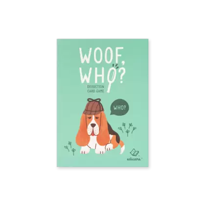 Oferta de WOOF WHO? - DEDUCTION CARD GAME por 10,95€ em Edicare