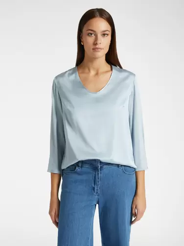 Oferta de Blusa em cetim por 120€ em Elena Miró