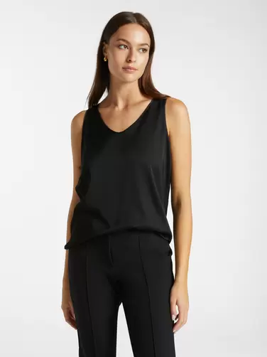 Oferta de Top de cetim stretch por 89€ em Elena Miró