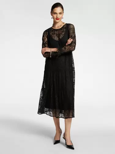 Oferta de Vestido elegante de renda por 320€ em Elena Miró