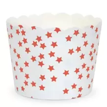 Oferta de 25 cápsulas de papel para cupcakes estrelas por 4,98€ em Eurekakids