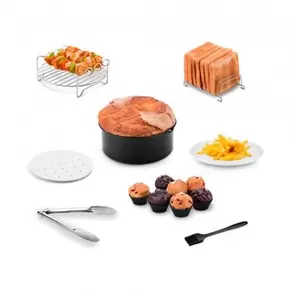 Oferta de Pack completo 7 acessórios para fritadeira a ar UFESA por 41,11€ em Euronics