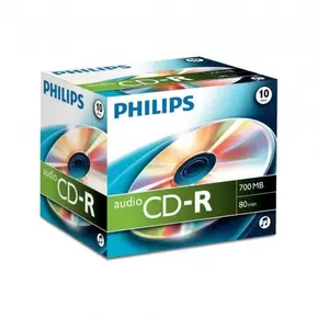 Oferta de CD-R Philips CR7A0NJ10 por 0,75€ em Euronics