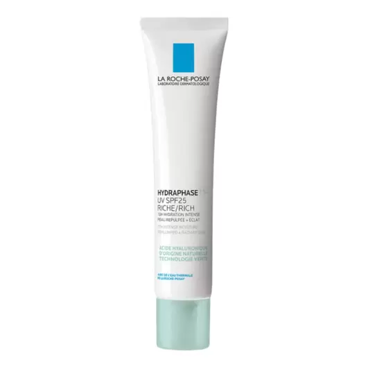 Oferta de La Roche-Posay Hydraphase HA UV SPF25 Creme Rico - 40 mL por 20,48€ em Farmácia Barreiros