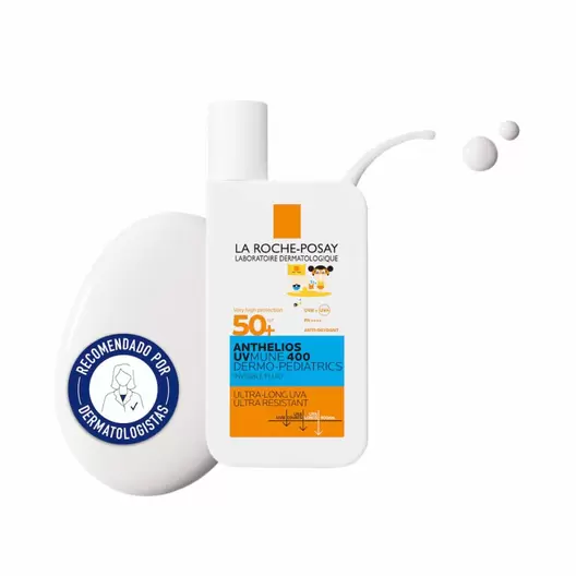 Oferta de La Roche-Posay Anthelios UVMune 400 Dermo-Pediatrics Fluido - 50 mL por 28,35€ em Farmácia Barreiros