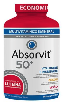 Oferta de Absorvit 50+, 100 comprimidos por 44,95€ em Farmácia Saude