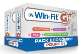 Oferta de Win-Fit Glucosamina, 2 x 30 comprimidos por 39,95€ em Farmácia Saude