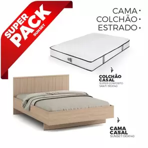 Oferta de SUPER PACK SUNSET por 399€ em Feira dos Sofás