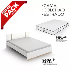 Oferta de SUPER PACK WATSON por 299€ em Feira dos Sofás